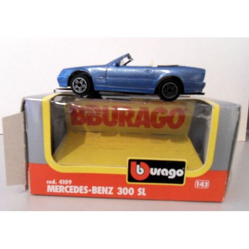 Mercedes - Benz 300 Sl Burago 1 /43 Ème Metal-Burago