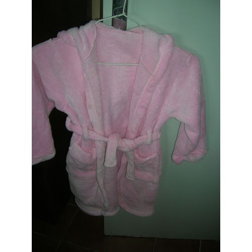 Robe De Chambre À Capuche 4 Ans 100% Polyester.