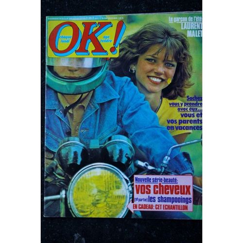 Ok ! Âge Tendre 128 Juin 1978 Laurent Malet Travolta Guillermo Vilas Plastic Bertrand A Parrillaud