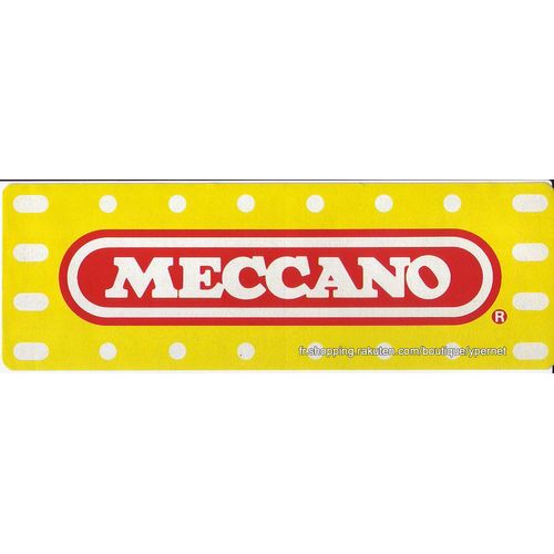 Autocollant Jouet Meccano