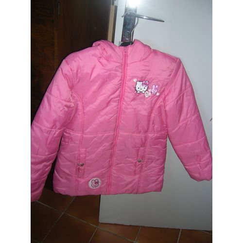 Parka À Capuche Hello Kitty 8 Ans 100% Polyamide,Doublure 100% Polyester.