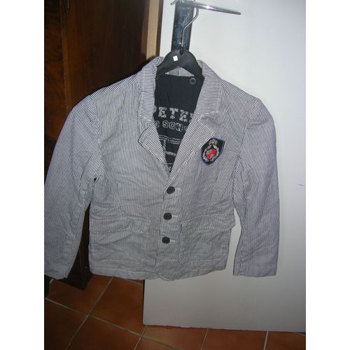 Veste Doublée Mixte Zara Kids 7/8 Ans 100% Coton.