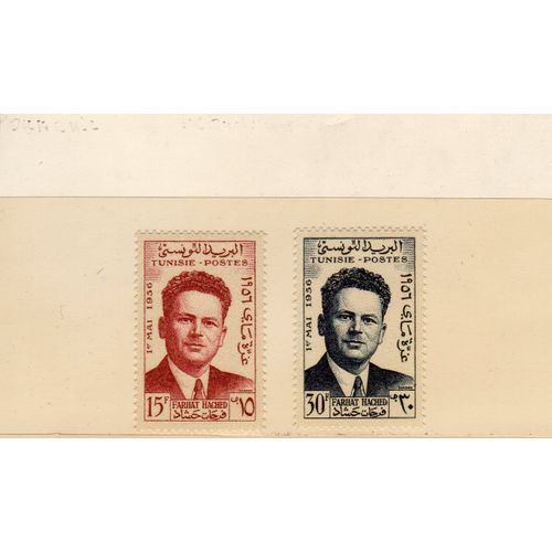 Timbres-Poste De Tunisie (1er Mai)