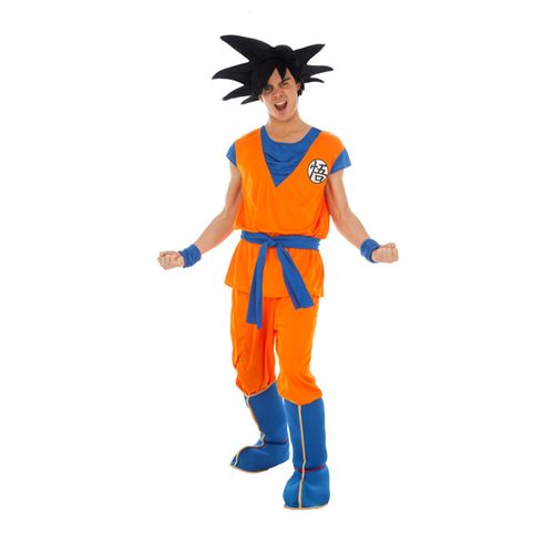 Déguisement Goku Saiyan Dragon Ball Z Adulte S