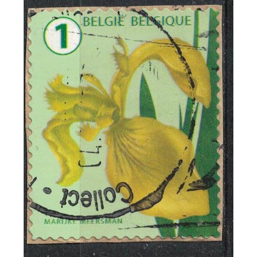 Belgique 2016 Oblitéré Used Flower Fleur Lily Lilium Su