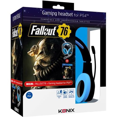 Casque Ps-400 + Fallout 76 Sur Ps4