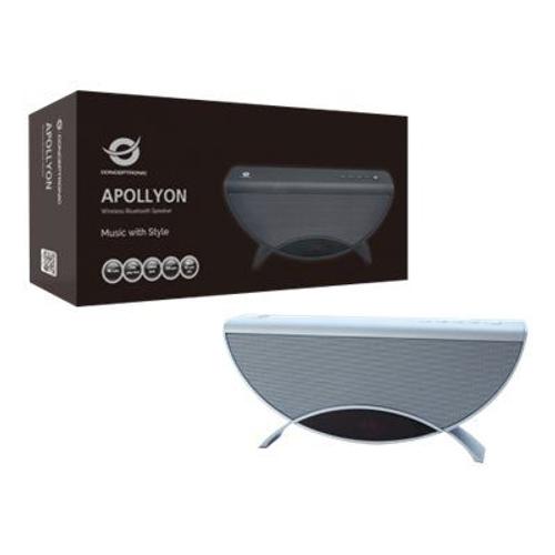 Conceptronic APOLLYON 01B - Enceinte sans fil Bluetooth - Bleu