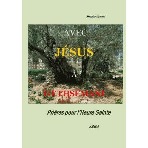 Avec Jésus A Gethsemani - Prières Pour L'heure Sainte