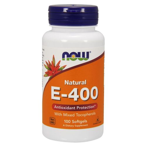Vitamin E-400 Iu (100 Softgels) - Now Foods 