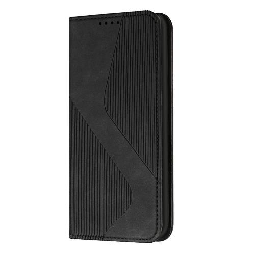 Étui Pour Xiaomi 13 Pro Titulaire De Fentes Pour Cartes Cuir Pu Portefeuille Portefeuille, Folio Flip Magnétique - Noir