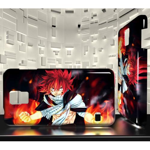 Coque Design Samsung Galaxy J7 (2017) Manga Fairy Tail Natsu Dragnir Réf 05