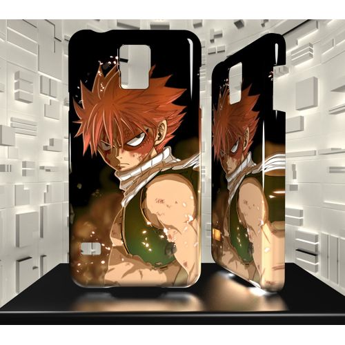 Coque Design Samsung Galaxy J7 (2017) Manga Fairy Tail Natsu Dragnir Réf 07