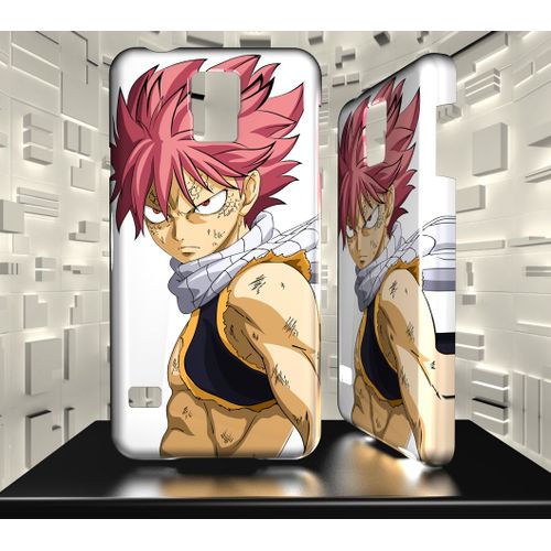 Coque Design Samsung Galaxy J7 (2017) Manga Fairy Tail Natsu Dragnir 25