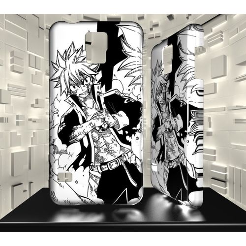 Coque Design Samsung Galaxy J7 (2017) Manga Fairy Tail Natsu Dragnir 28