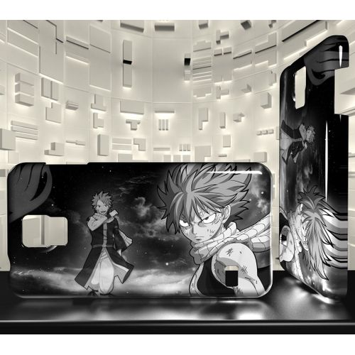 Coque Design Samsung Galaxy J7 (2017) Manga Fairy Tail Natsu Dragnir 31