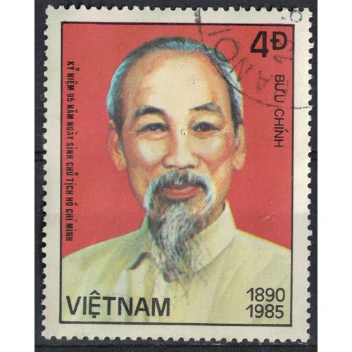 Vietnam 1985 Oblitéré Used Portrait Du Président Hô Chi Minh