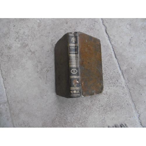 Histoires Choisies Des Auteurs Profanes Seconde Partie Traduites En Français Avec Le Latin A Côté , Ou L On A Mêlé Divers Préceptes De Morale Des Mêmes Auteurs ,Édition 1810 ,Livre Rare , Ancien