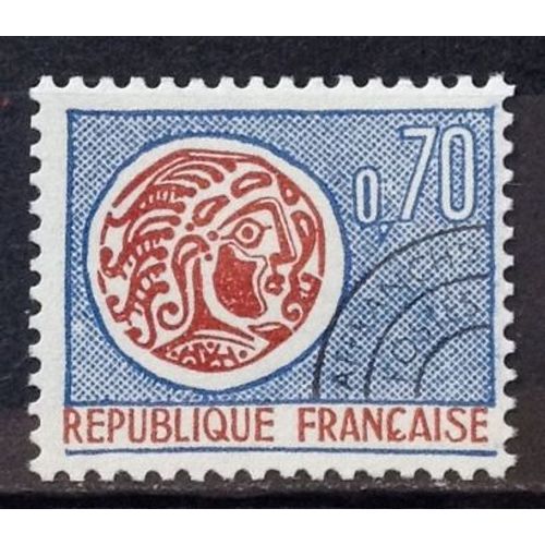 Préoblitéré Monnaie Gauloise République 0,70 (Impeccable N° 129) Neuf** Luxe (= Sans Trace De Charnière) - Cote 5,50 - France Année 1964 - N23313