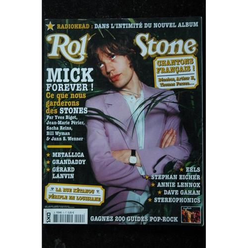 Rolling Stone 2003 06 Mick Jagger Metallica Radiohead Gerard Lanvin Superbus Eels - 2003 06