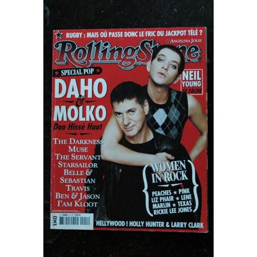 Rolling Stone 2003 10 Cover Daho & Molko Special Pop Neil Y Dennis Lehane H Hunter The Darkness Muse The Servant - 2003 10