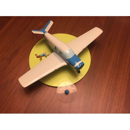 Avion Tintin Beechcraft Bonenza Tournesol