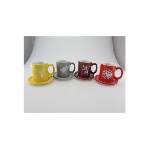 Set 4 Mugs Expresso Game Of Thrones Logo