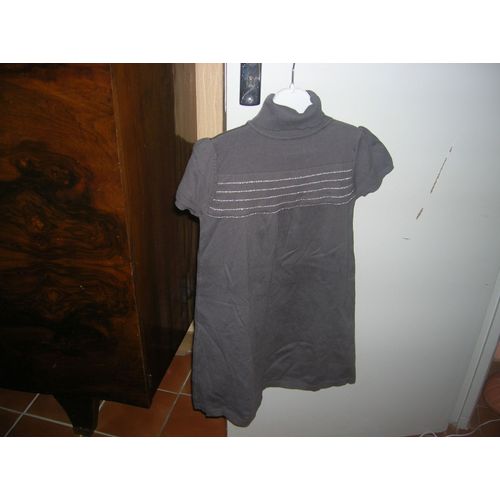 Robe Col Roulé Manches Courtes 8 Ans 69% Coton,30% Nylon,1% Autres Fibres.
