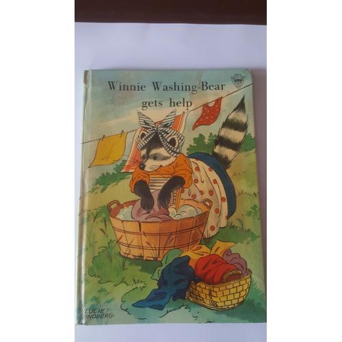 Winnie Washing-Bear Gets Help - English Text By B. Evison - Illustrated By Lucie Lundberg