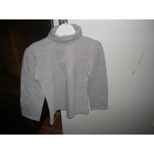 Sous-Pull Col Roulé Junior 8 Ans 85% Coton,12% Polyester,3% Élasthanne.