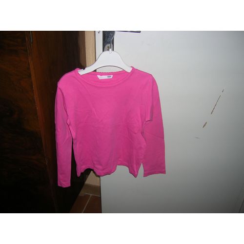 T-Shirt Manches Longues H&m 8 Ans 100% Coton.