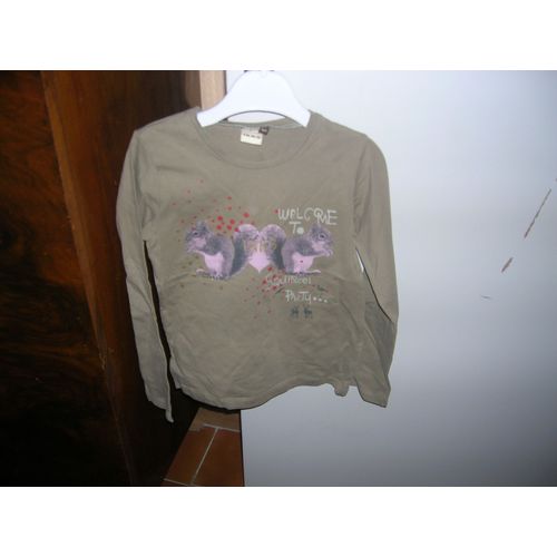 T-Shirt Manches Longues Ikks 8 Ans.