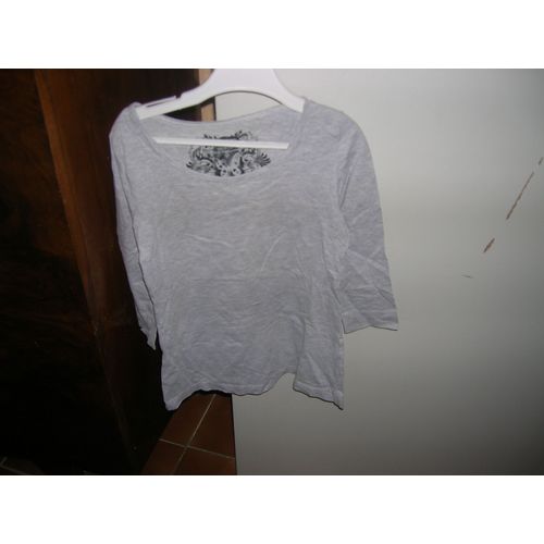 T-Shirt Manches Longues H&m 10/12 Ans 100% Coton.