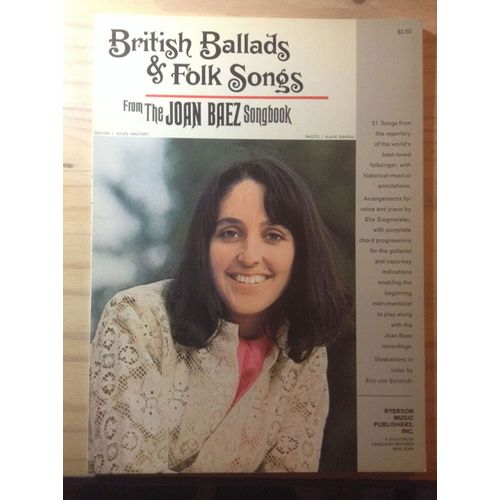 British Ballads & Folk Songs From The Joan Baez Songbook
