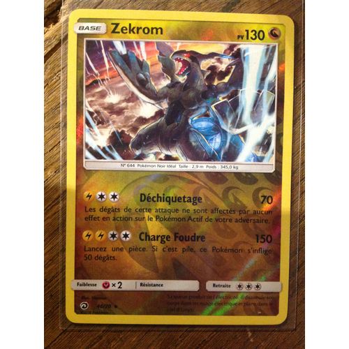 Zekrom Reverse 46/70 Série Majesté Des Dragons