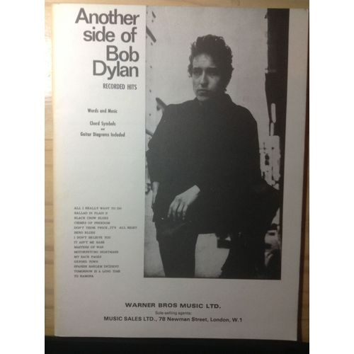 Another Side Of Bob Dylan