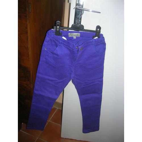 Pantalon Pick Ouic 8 Ans Taille Ajustable 98% Coton,2% Élasthanne.