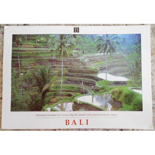 Carte Postale Indonésie Bali