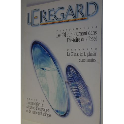 Mercedes Le Regard - Cdi - Classe E - Securite - Dépliant Publicitaire