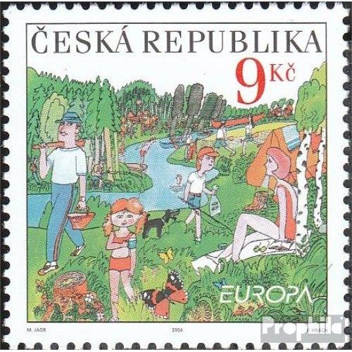 République Tchèque 395 (Complète Edition) Neuf Avec Gomme Originale 2004 Vacances