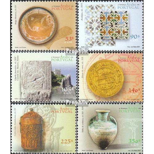 Portugal 2490-2495 (Complète Edition) Neuf Avec Gomme Originale 2001 Arabisches Patrimoine Culturel