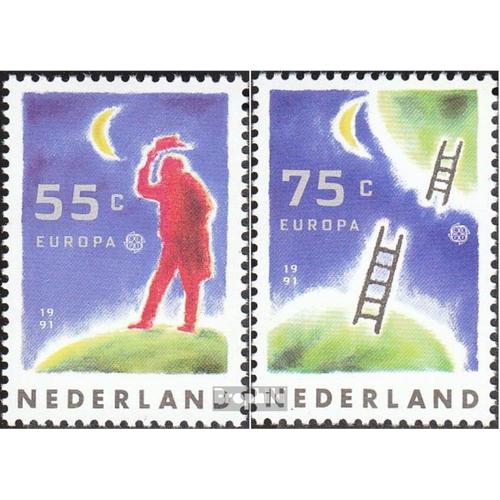 Pays-Bas 1409-1410 (Complète Edition) Neuf Avec Gomme Originale 1991 Européenne Mondiale De L\'espace