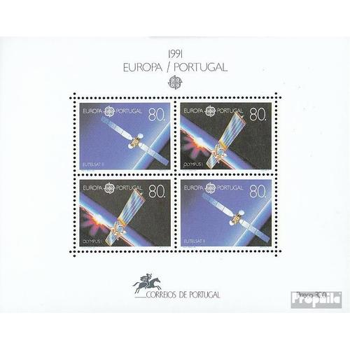Portugal Bloc 78 (Édition Complète) Neuf 1991 Européenne Mondiale De L'espace