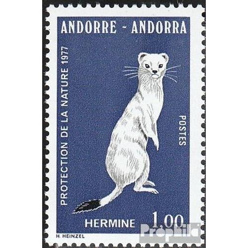 Andorre - Français Post 281 (Complète.Edition.) Neuf Avec Gomme Originale 1977 Conservation