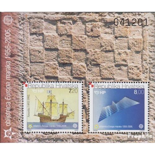 Croatie Block27 (Complète Edition) Neuf Avec Gomme Originale 2005 50 Années Commerce En Europe