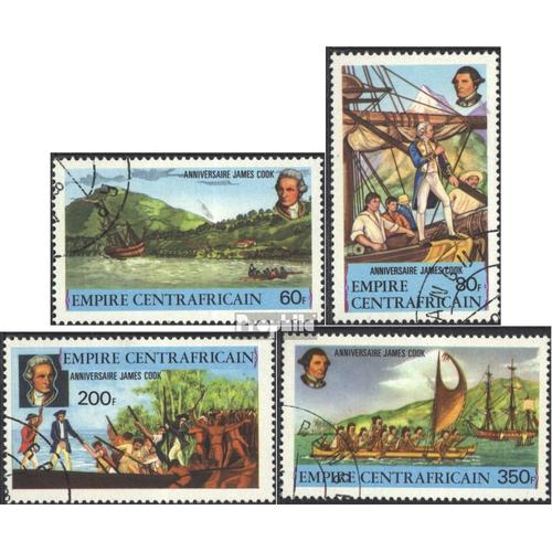 Afrique Centrale République 555-558 Oblitéré 1978 James Cook