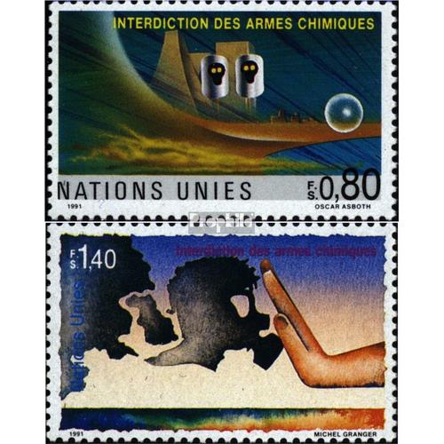 Nations Unies - Genève 204-205 (Édition Complète) Oblitéré