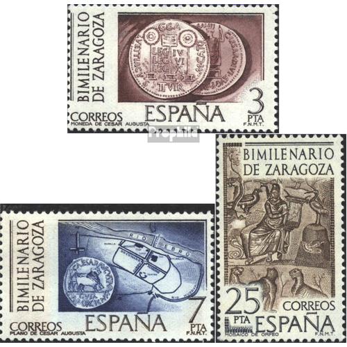 Espagne 2212-2214 (Édition Complète) Neuf 1976 2000 Années Saragosse