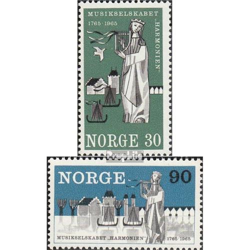 Norvège 534-535 (Complète.Edition.) Neuf Avec Gomme Originale 1965 Musikvereinigung Harmonies