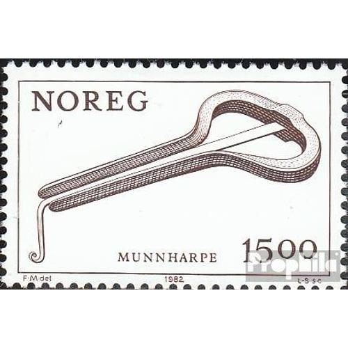 Norvège 864 (Édition Complète) Neuf 1982 Musique