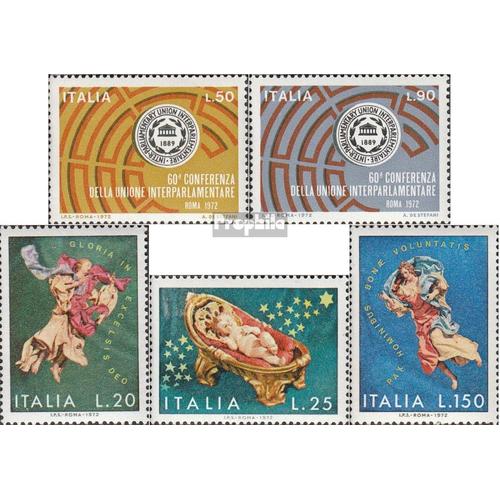 Italie 1373-1374,1380-1382 (Complète Edition) Neuf Avec Gomme Originale 1972 Union, Noël